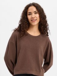 American vintage Bluza Kobiety Bawełna brązowy, L. Brązowe bluzy damskie American Vintage, l, bez wzorów, z bawełny, bez kaptura. Za 379.95 zł.