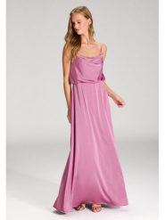 SWING Sukienka w kolorze jasnoróżowym rozmiar: 32. Różowe sukienki damskie Swing, bez wzorów, bez ramiączek. Za 304.99 zł.