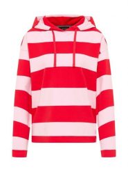 ELBSAND Bluza "Eydis" w kolorze jasnoróżowo-czerwonym rozmiar: XL. Czerwone bluzy damskie ELBSAND, xl, bez wzorów, z kapturem. Za 179.64 zł.