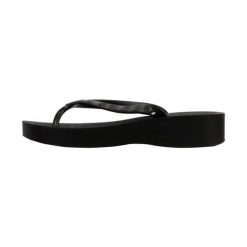 Japonki damskie Ipanema Mesh X Plat. Czarne klapki damskie Ipanema, bez wzorów, z materiału, bez obcasa, bez zapięcia. Za 87.99 zł.