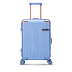 Walizka kabinowa Semi Line. Niebieskie walizki Semi-line, bez wzorów. Za 179.99 zł.