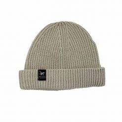 Czapka Docker – rozmiar uniwersalny – poliester z recyklingu (kremowa). Białe czapki z daszkiem damskie SURF MONKEY, na zimę, bez wzorów, z materiału. Za 119.95 zł.