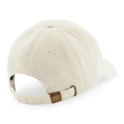 Czapka z daszkiem Beechfield Vintage. Białe czapki z daszkiem damskie BEECHFIELD, bez wzorów, z materiału. Za 83.50 zł.