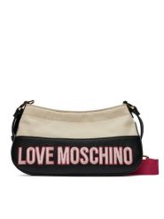 LOVE MOSCHINO Torebka JC4037PP1ILF110B Czarny. Czarne torebki klasyczne damskie Love Moschino, ze skóry, bez dodatków. Za 719.99 zł.
