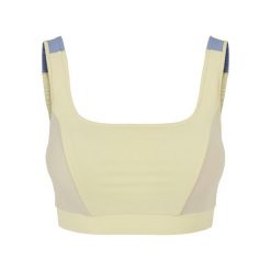 Biustonosz dla kobiet Urban Classics Color Block. Zielone biustonosze sportowe damskie Urban Classics, bez wzorów. Za 167.50 zł.