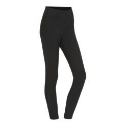 Damskie legginsy jeździeckie z pełną przyczepnością Catago River. Czarne legginsy damskie CATAGO, s, bez wzorów, z tkaniny, do jazdy konnej. Za 518.00 zł.