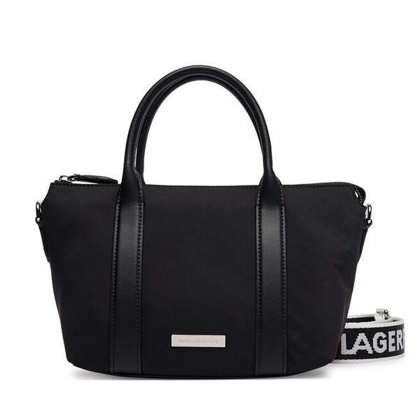 Torebka KARL LAGERFELD. Czarne torebki klasyczne damskie KARL LAGERFELD, bez dodatków. Za 779.99 zł.