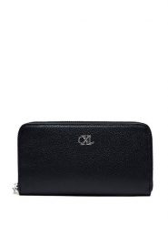 CXL by Christian Lacroix Skórzany portfel "Concorde" w kolorze czarnym - wys. 11 x 20 cm rozmiar: onesize. Czarne portfele damskie CXL by Christian Lacroix, bez wzorów, z materiału. Za 161.73 zł.