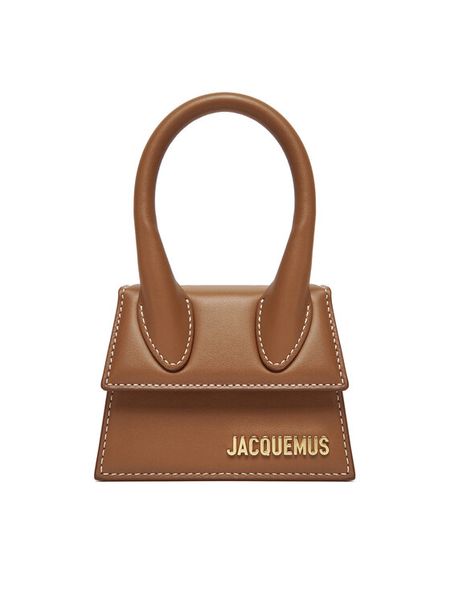 JACQUEMUS Torebka Le Chiquito 22H213BA001-3072 Brązowy. Brązowe torebki klasyczne damskie JACQUEMUS, ze skóry, bez dodatków. Za 2,209.00 zł.