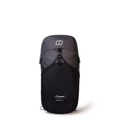 Plecak turystyczny Berghaus Freeflow 30 l - grey pinstripe/jet black. Czarne plecaki Berghaus, bez wzorów. Za 592.99 zł.