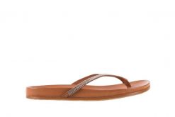 Japonki Bayla-163 17-189 Tan, Brąz, Skóra naturalna - 36. Brązowe klapki damskie Bayla, bez wzorów, z materiału, bez obcasa, bez zapięcia. W wyprzedaży za 44.10 zł.