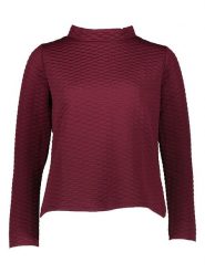 More & More Bluza w kolorze ciemnoczerwonym rozmiar: 44. Czerwone bluzy damskie More & More, bez wzorów, bez kaptura. Za 82.83 zł.