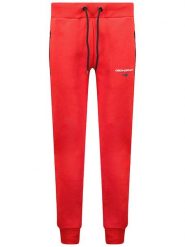 Geographical Norway Spodnie dresowe "Mtartar" w kolorze czerwonym rozmiar: L. Czerwone spodnie dresowe damskie Geographical Norway, l, bez wzorów, z bawełny. Za 57.06 zł.