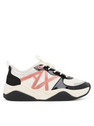 Armani Exchange Sneakersy XDX039 XV311 MZ287 Écru. Obuwie sportowe damskie Armani Exchange, z materiału, bez zapięcia. Za 809.99 zł.