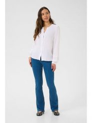 Cream Bluzka w kolorze białym rozmiar: 44. Białe bluzki damskie Cream, bez wzorów, z wiskozy, bez kołnierzyka, bez ramiączek. Za 117.45 zł.