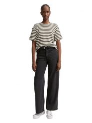 Tom Tailor Bluzka w kolorze biało-oliwkowym rozmiar: XS. Białe bluzki damskie Tom Tailor, xs, bez wzorów, bez kołnierzyka, bez ramiączek. Za 61.31 zł.