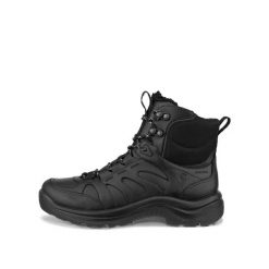 Kobiece buty do wędrówki wodoodporne Ecco Offroad. Czarne obuwie trekkingowe damskie ECCO, bez zapięcia. Za 791.00 zł.