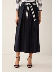 More & More Spódnica w kolorze granatowym rozmiar: 36. Niebieskie spódnice damskie More & More, bez wzorów, z tkaniny, maxi. Za 217.99 zł.