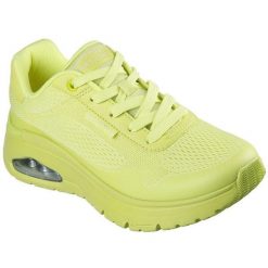 Adidasy Skechers Uno Flex - Spring On, Kobiety. Zielone obuwie sportowe casual damskie Skechers, bez zapięcia. W wyprzedaży za 390.00 zł.