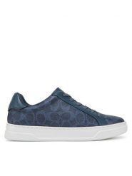 Coach Sneakersy CBT39 Niebieski. Niebieskie obuwie sportowe damskie Coach, ze skóry, bez zapięcia. W wyprzedaży za 429.99 zł.