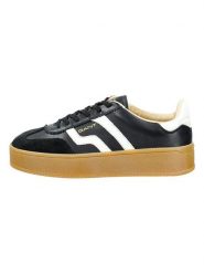GANT Footwear Skórzane sneakersy "Cuzmani" w kolorze czarnym rozmiar: 38. Czarne obuwie sportowe damskie GANT Footwear, bez zapięcia. Za 371.59 zł.