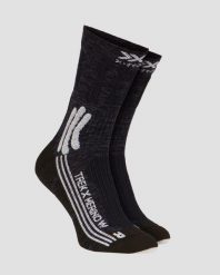 Skarpety damskie trekkingowe X-Socks Trek X Merino 4.0. Białe skarpetki damskie X Socks, bez wzorów, z wełny. Za 90.00 zł.