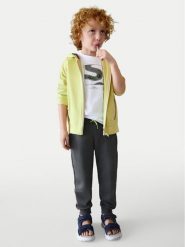 Mayoral Komplet t-shirt, bluza i spodnie 3884 Żółty Regular Fit. Żółte t-shirty i koszulki chłopięce Mayoral, bez wzorów, z bawełny, bez kołnierzyka, bez ramiączek. Za 199.99 zł.