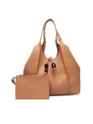 Hispanitas Torebka BV264532 Beżowy. Brązowe torebki klasyczne damskie Hispanitas, ze skóry, bez dodatków. Za 479.99 zł.
