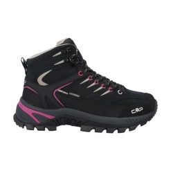 Buty trekkingowe CMP RIGEL 2.0 MID WMN WP. Brązowe obuwie trekkingowe damskie CMP, z gumy, bez zapięcia. Za 399.99 zł.