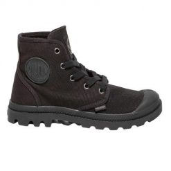 Buty do chodzenia damskie Palladium US Pampa. Czarne obuwie sportowe casual damskie Palladium, z gumy, trekkingowe. Za 459.00 zł.