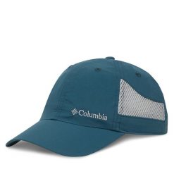 Czapka z daszkiem Columbia. Niebieskie czapki z daszkiem damskie Columbia, bez wzorów. Za 109.99 zł.