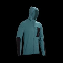 Kurtka rowerowa LEATT Jacket MTB Trail 1.0. Niebieskie kurtki damskie LEATT, bez wzorów, bez kaptura. Za 449.00 zł.
