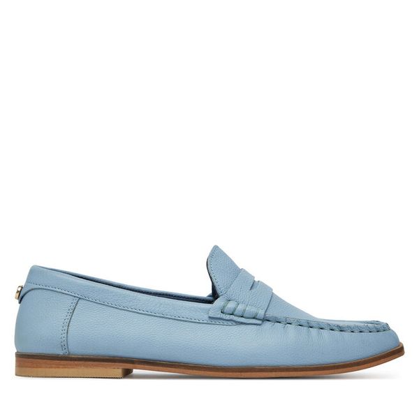Mokasyny Beverly Hills Polo Club. Niebieskie mokasyny damskie Beverly Hills Polo Club, bez obcasa. Za 299.99 zł.