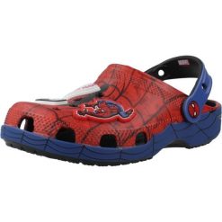 Sandały CROCS SPIDER MAN WEB CLASSIC Czerwony. Czerwone sandały damskie Crocs, bez wzorów, z gumy, bez obcasa, bez zapięcia. Za 229.00 zł.