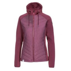 Bluza Sportowa Z Kapturem Damska Grace. Fioletowe bluzy damskie Trespass, na jesień, xs, bez wzorów, z kapturem. Za 172.99 zł.