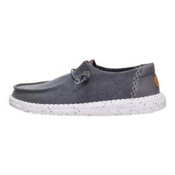 HeyDude Damskie Mokasyny Wendy Chambray Grid. Szare mokasyny damskie Hey dude, z materiału, bez obcasa. Za 229.00 zł.
