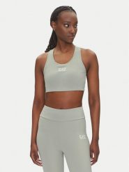 EA7 Emporio Armani Biustonosz sportowy 7W000231 AF12625 U8058 Szary. Szare biustonosze sportowe damskie EA7 Emporio Armani, bez wzorów, z syntetyku. Za 139.99 zł.