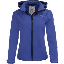Damska Kurtka Softshell Spitsbergen – Wiatroszczelna i Oddychająca. Fioletowe kurtki damskie ZEAGLE, bez wzorów, z softshellu, bez kaptura. Za 273.99 zł.