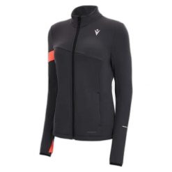 Bluza damska zapinana na zamek Macron FCC Aura 3D Stretcher. Brązowe bluzy damskie Macron, l, bez wzorów, z materiału, bez kaptura. Za 339.70 zł.