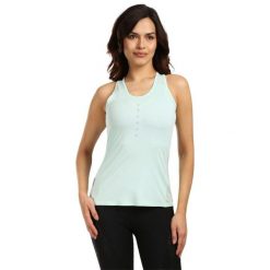 Damski tank top Kilpi Sien. Zielone koszulki sportowe damskie Kilpi, s, bez wzorów, z materiału, bez ramiączek, do biegania. Za 91.56 zł.