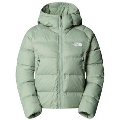 Kurtka sportowa damska Hyalite Down Hoodie Jacket. Zielone kurtki sportowe damskie The North Face, xl, bez wzorów, z materiału, z kapturem. Za 779.99 zł.