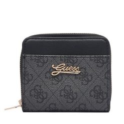 Portfel Guess. Czarne portfele damskie Guess, z aplikacjami. Za 174.99 zł.