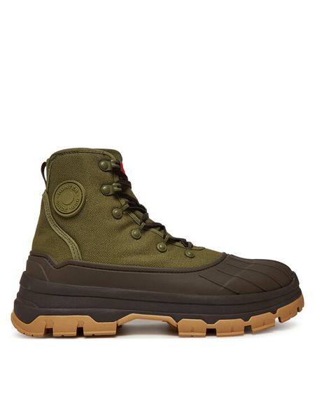 Hunter Trapery HFRW0052251 Zielony. Zielone trapery damskie Hunter, z syntetyku, bez zapięcia. Za 399.99 zł.