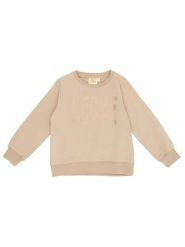 Bluza z ściągacze na co dzień na siłownię. Brązowe bluzy damskie LEONE 1947 APPAREL, bez wzorów, bez kaptura. Za 105.21 zł.