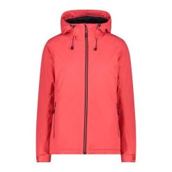 Kurtka damska turystyczna CMP 33Z1636. Czerwone kurtki damskie CMP, xs, bez wzorów, bez kaptura. Za 466.70 zł.