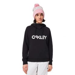 OAKLEY BLUZA 2.0 FLEECE FOA500200-022 r M. Czarne bluzy damskie Oakley, m, bez wzorów, bez kaptura. Za 136.99 zł.