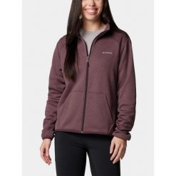 Bluza Polarowa Damska Columbia Hike Tech. Czerwone bluzy damskie Columbia, l, bez wzorów, z polaru, bez kaptura. Za 349.00 zł.