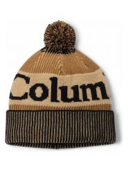 Columbia Czapka beanie w kolorze beżowym rozmiar: onesize. Brązowe czapki damskie Columbia, bez wzorów, z polaru. Za 82.95 zł.