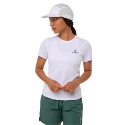 Damski T-shirt Chłodzący z Ochroną UV JadeCool. Białe t-shirty damskie G-HEAT, bez wzorów, bez kołnierzyka. Za 153.05 zł.