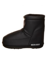 Moon Boot Botki zimowe "Icon" w kolorze czarnym rozmiar: 36-38. Czarne botki damskie Moon Boot, na zimę, z materiału, bez obcasa, bez zapięcia. Za 459.95 zł.